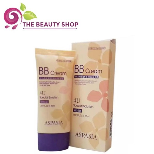 KEM NỀN CHỐNG NHĂN ASPASIA BB CREAM 4U SPECIAL SOLUTION WRINKLE 50ML | BigBuy360 - bigbuy360.vn