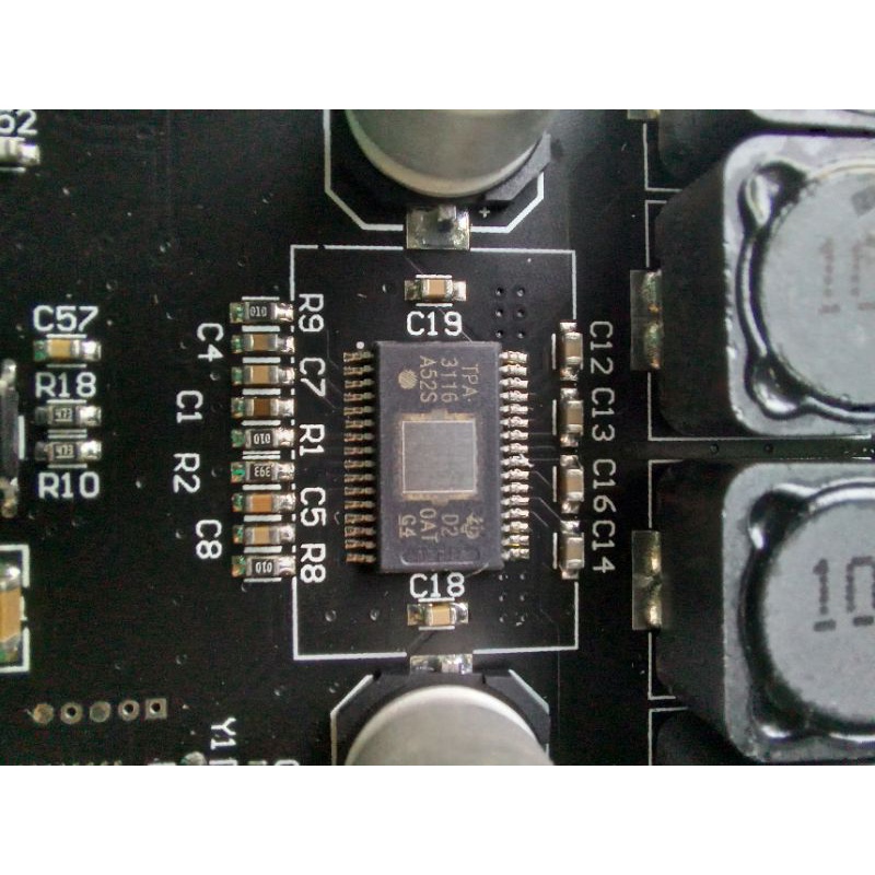 Mạch khuếch đại 3116D2 50w*2 WUZHI có chỉnh âm sắc ZK-502T