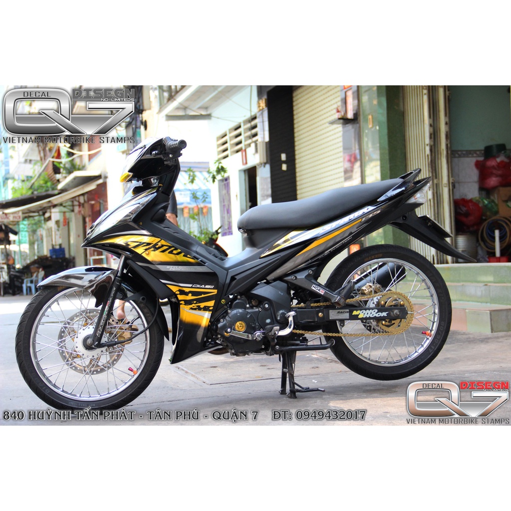 TEM RỜI EXCITER 2010 VANG ĐEN