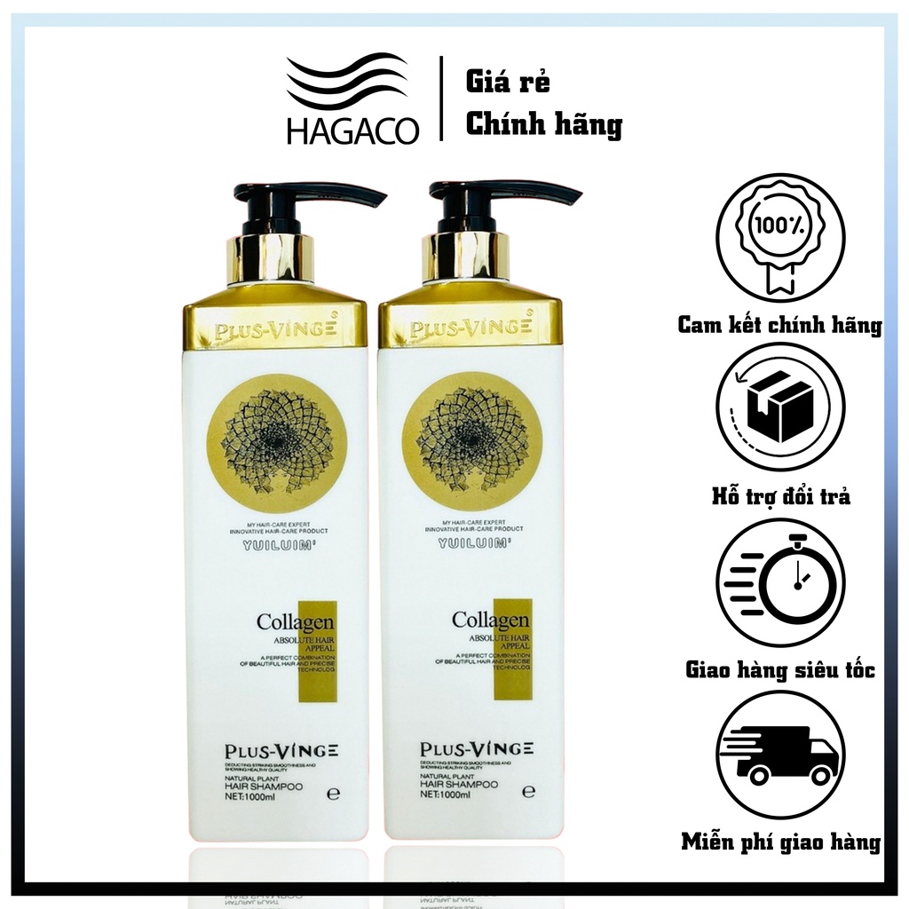 Cặp Gội Xả VINGER Giảm Rụng Tóc Siêu Mượt Hương Nước Hoa CT52