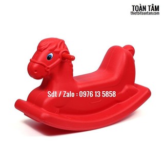 Ngựa bập bênh nhựa chợ lớn đẹp, chính hãng chất lượng,giá rẻ