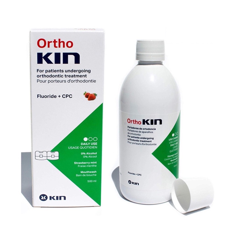 Nước súc miệng KIN dành cho niềng răng