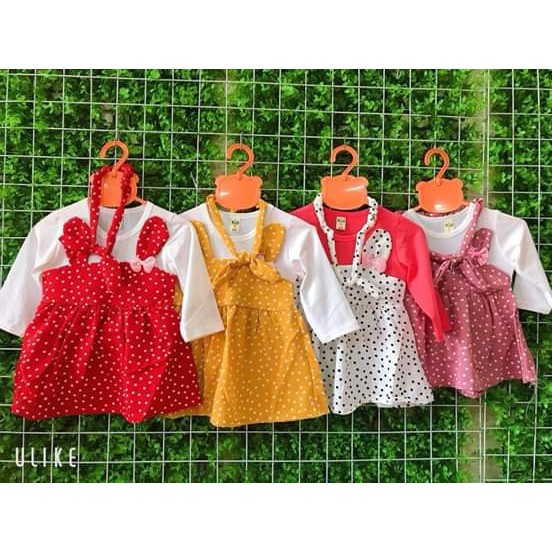 Thanh lý Áo dài tay kèm tuban bé gái dưới 1 tuổi, 1 tuổi, 2 tuổi đẹp rẻ