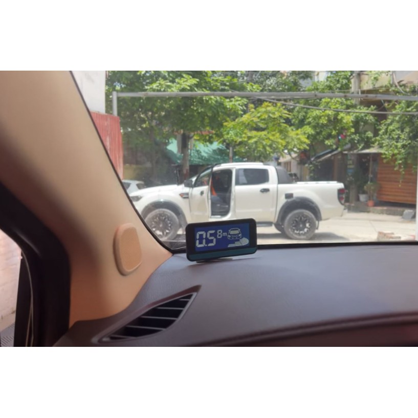 Cảnh báo va chạm phía sau khu lùi xe ô tô, xe hơi - Cảm biến lùi 4 mắt STEELMATE MTSMR4, bảo hành 3 năm