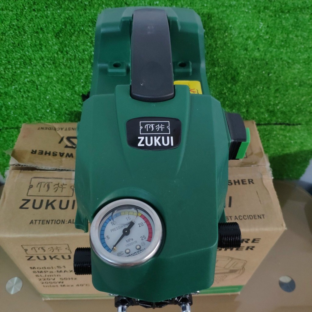 MÁY RỬA XE ZUKUI 2000W TẶNG DÂY 7M ,Bình bọt tuyết , BẢO HÀNH 12 THÁNG