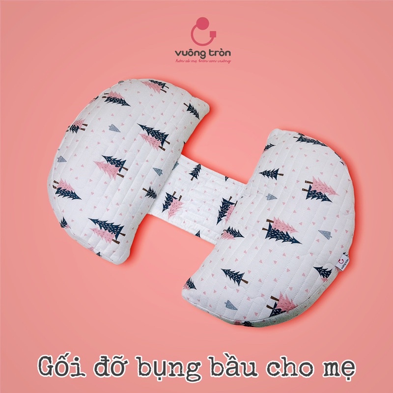 Gối bầu cánh tiên giảm đau lưng cho mẹ bầu
