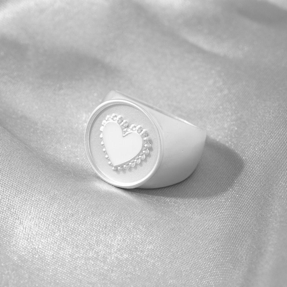 Nhẫn Tròn Họa Tiết Tranh Sơn Dầu Nhiều Màu Sắc Phong Cách Cổ Điển Cho Nữ