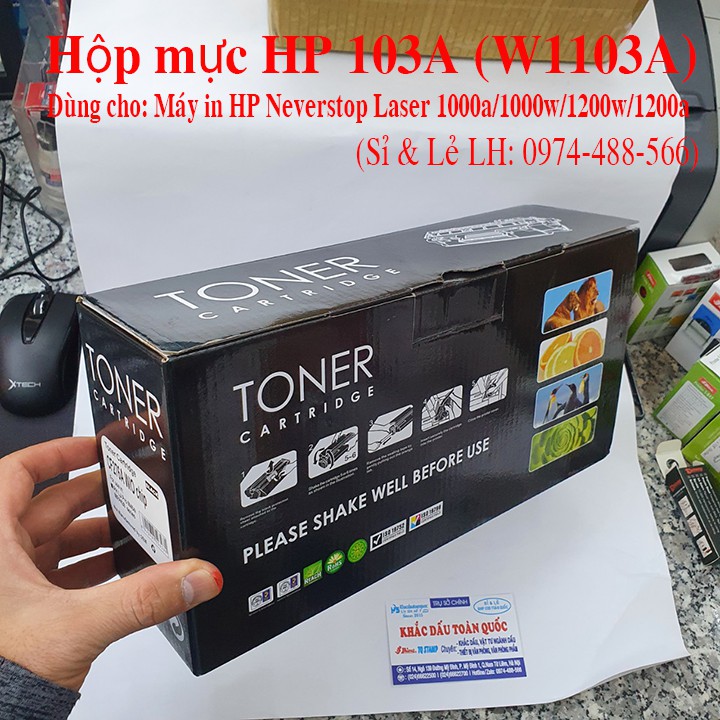 Hộp mực in HP 103A (W1103A)- HP Neverstop Laser 1000a/1000w/1200w/1200a