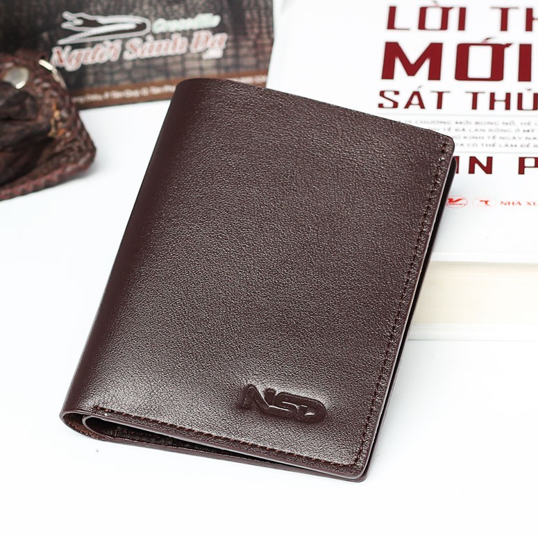 VÍ DA BÒ MINI DẠNG ĐỨNG KHÔNG DÂY KHÓA VDMND-01