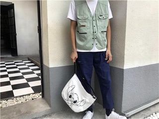 🐙 Túi tote Chuột Stitch