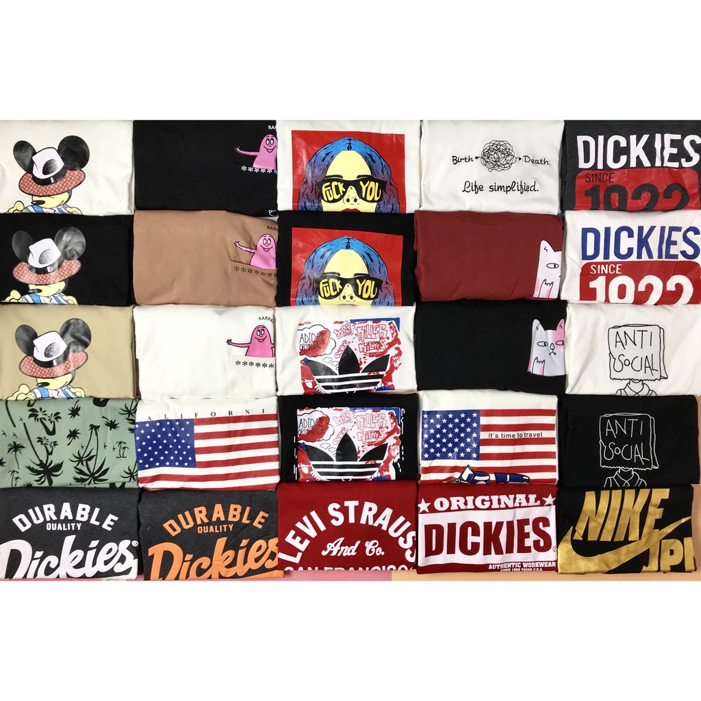 COMBO 6 ÁO THUN SAY HAPPY - khách lựa mẫu | BigBuy360 - bigbuy360.vn