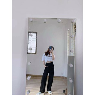QUẦN CẠP CAO ỐNG SỚ