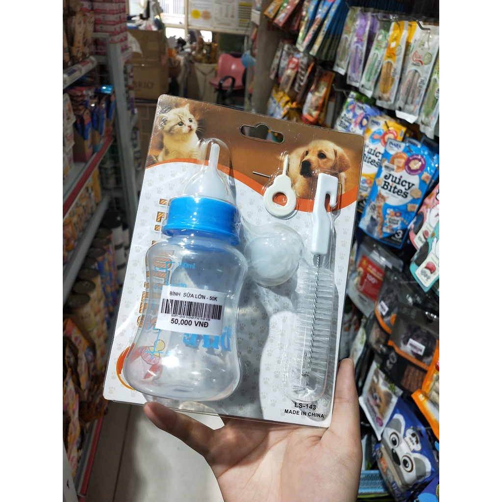 Bình Nước + Sữa chó thú cưng