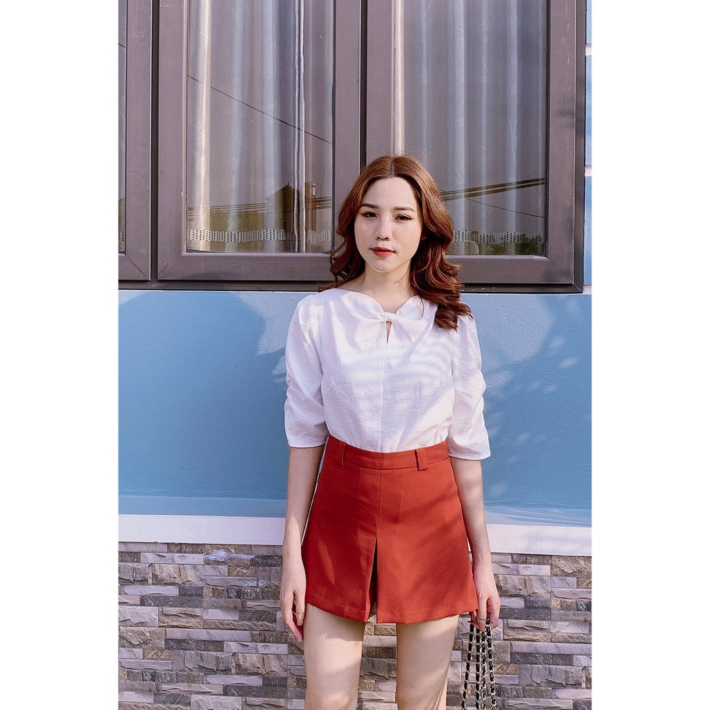 Quần short cạp to 20Again SVA0117 | BigBuy360 - bigbuy360.vn