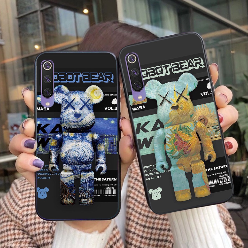 ỐP ĐIỆN THOẠI BEARBRICK CHO XIAOMI MI 9 -XIAOMI MI 9 SE CỰC HOT 2021
