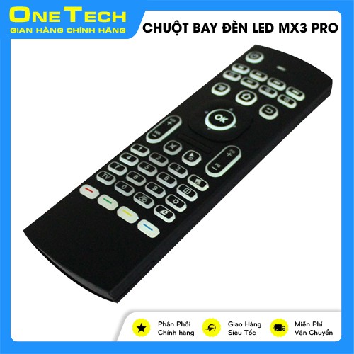 Chuột bay MX3 Pro (KM800 Pro), Full phím, có đèn Led