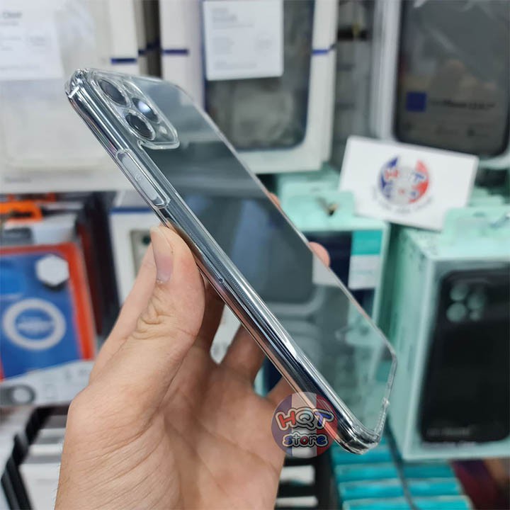 Ốp lưng kính trong suốt Likgus Crystal IP 11 Pro Max / 11 Pro / 11