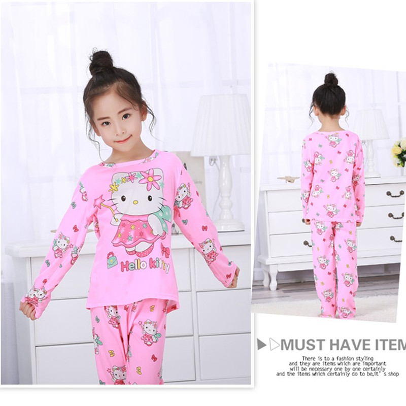 Bộ pijama in hình nhân vật hoạt hình cho bé