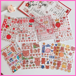 Sticker nhiều hình dễ thương