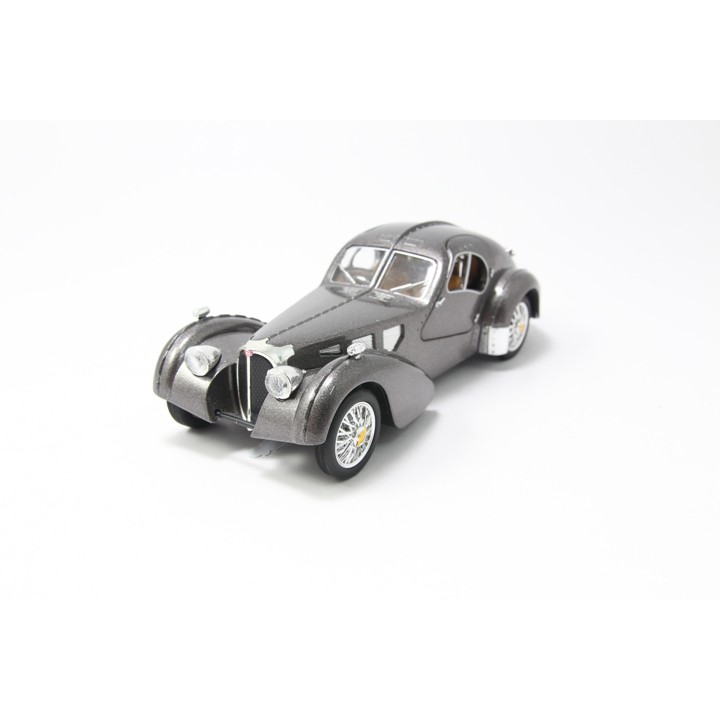 MÔ HÌNH XE XE MÔ HÌNH BUGATTI TYPE 59 GREY 1:32