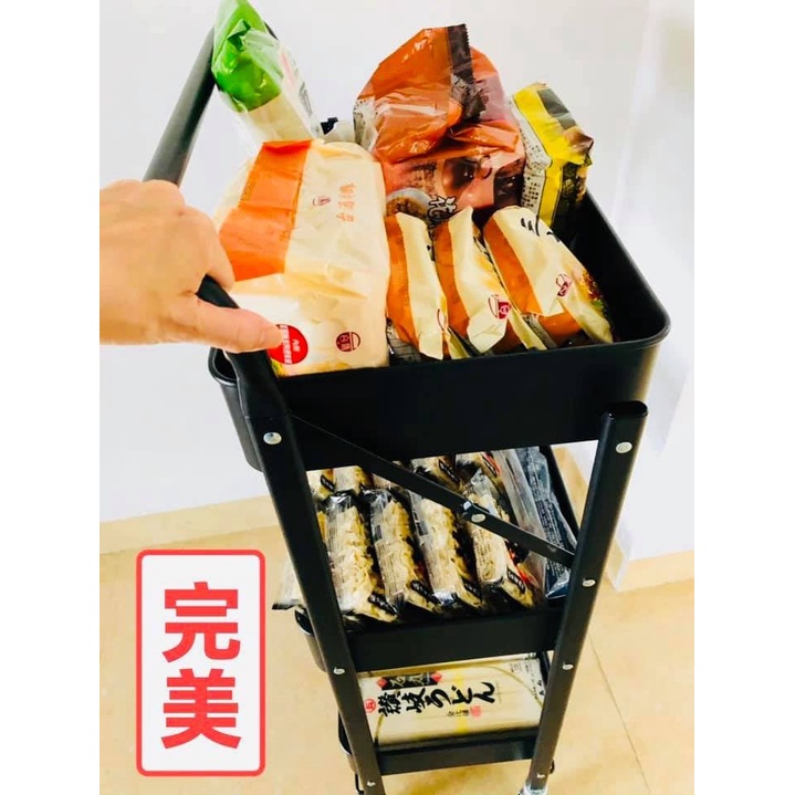 Kệ sắt thép gấp gọn đựng đồ dùng cho bé và mẹ , trong gia đình  - không cần lắp ráp Primo đa năng