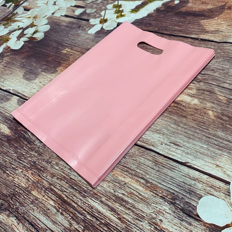 💥 0,5kg - 1kg Túi Gói Hàng Hồng Pastel Nilong PE Hột Xoài - Túi Ni Lông Tuidunghang Đựng Quần Áo Giày Dép 💥