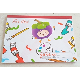 Vở vẽ A4 lò xo