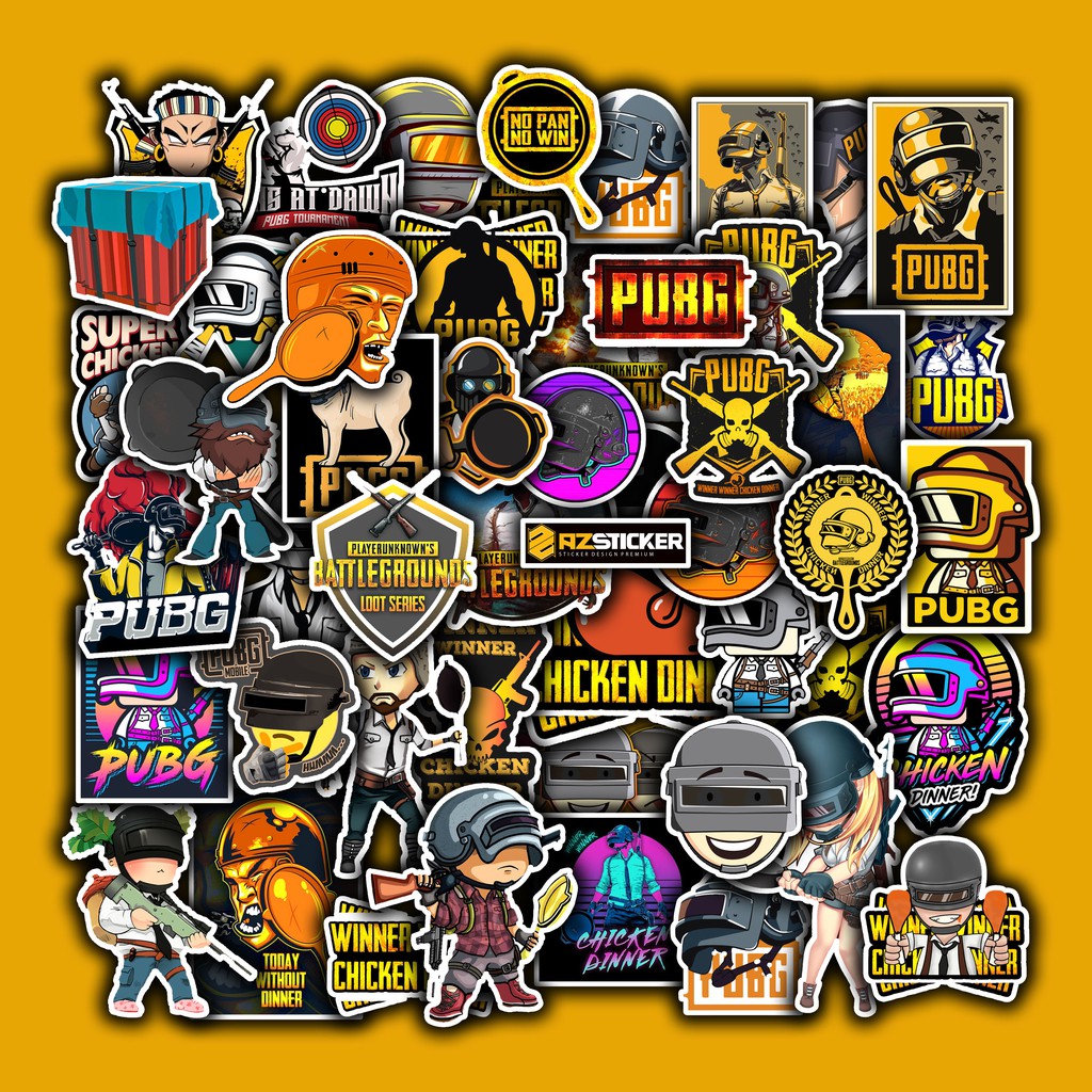 Sticker Game : Pubg, Fifa, CSGO, Liên Minh, Liên Quân, Free Fire, Among Us | Sticker PVC Chống Bay Màu, Chống Thấm Nước