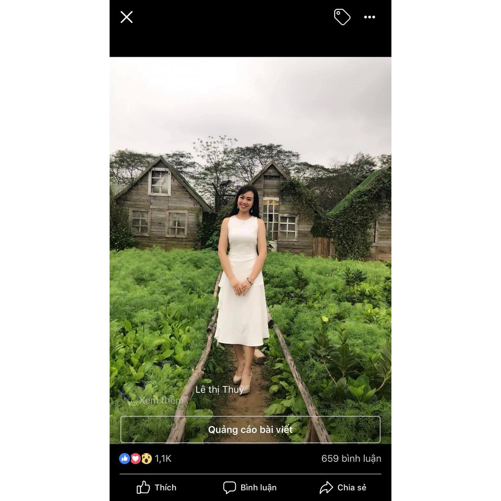 Đầm dự tiệc dáng xòe Zandy - Váy dự tiệc dáng chữ A cao cấp Butino | BigBuy360 - bigbuy360.vn