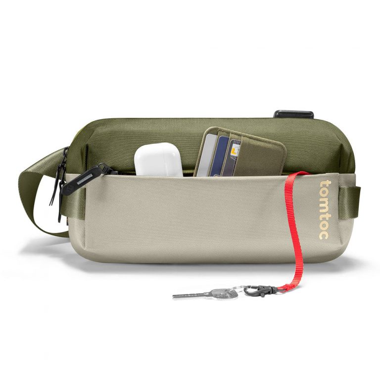 Túi đeo chéo Tomtoc LightWeight Codura Sling Bag Black - H02 A04D
