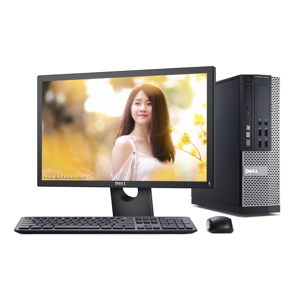 Cây máy tính đồng bộ Dell OPTIPLEX 790 Sff, E01 (CPU Core i3-2100, Ram 4GB, HDD 320GB, DVD) tặng USB Wifi. | WebRaoVat - webraovat.net.vn