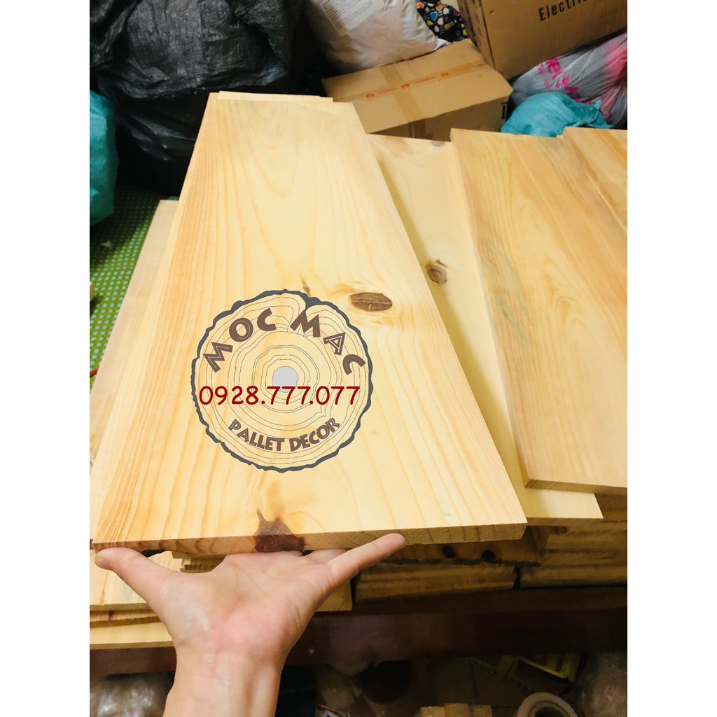 Tấm gỗ thông Dài 100 x Rộng 28 cm