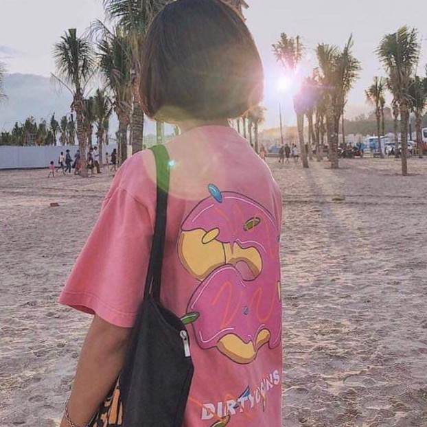 [Kèm video + hình thật] Áo tay lửng Donut Dirty Coin chất unisex