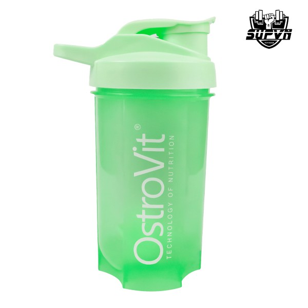 Bình lắc Ostrovit 500ml - Shaker Lite - Bình nước tập gym lắc Bcaa, Whey, Preworkout