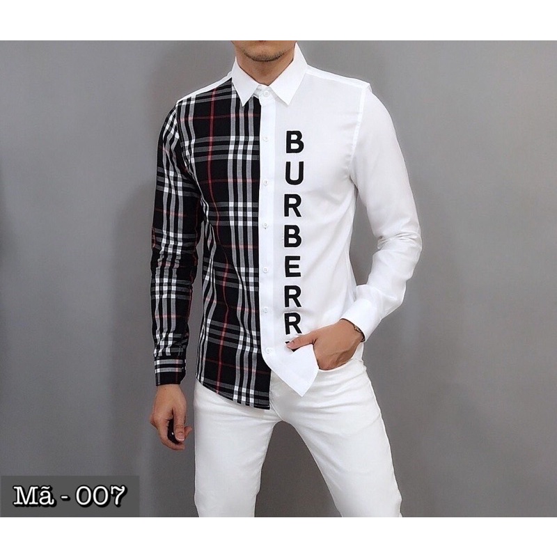 Sơ mi nam, sơ mi hoạ tiết nam chất liệu lụa from chuẩn