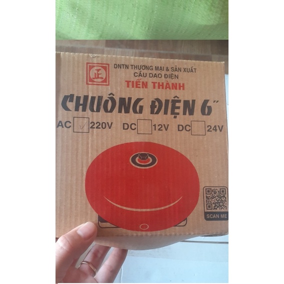 Chuông điện dùng để cảnh báo cháy, báo giờ làm việc tự động