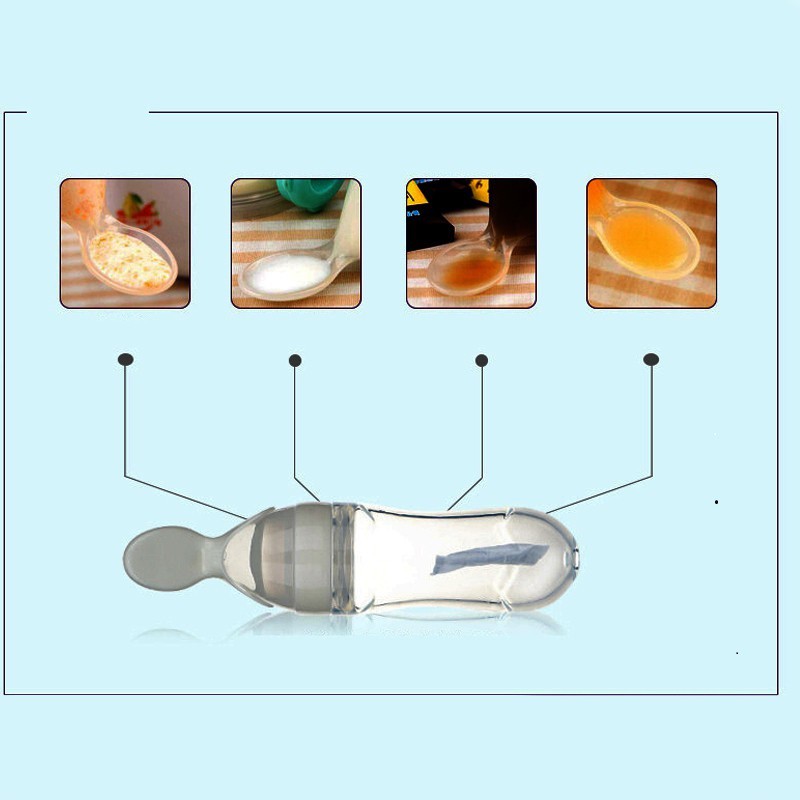 Bình Sữa Ăn Dặm Ăn Bột Cho Bé (Có Ảnh Thật)