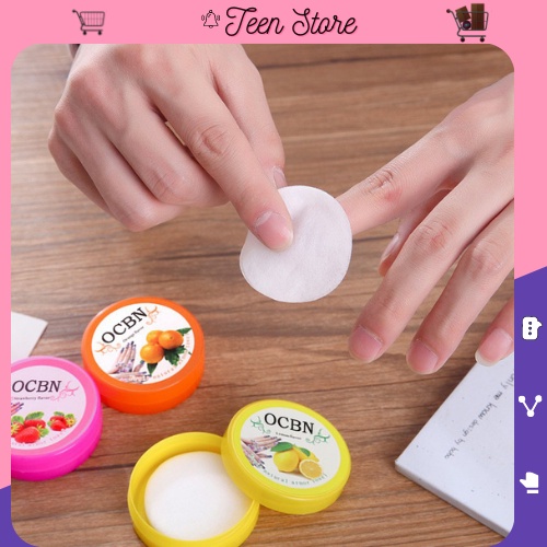 Tẩy sơn móng tay Hương trái cây thơm mát 32 miếng Teen Store TS11519