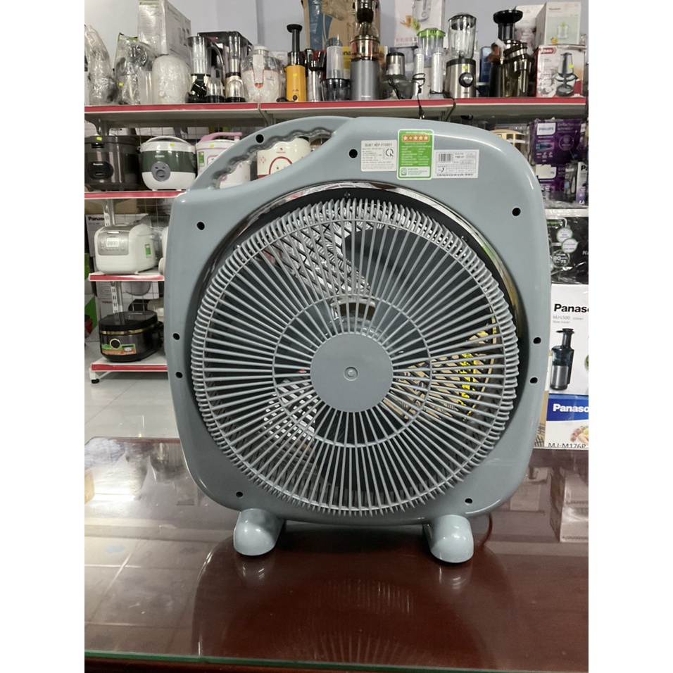 Quạt hộp Asia F16001 xám 40cm 45w - Hàng trưng bày
