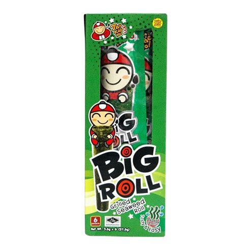 Rong biển Big Roll Thái Lan Hộp 6 gói x 18g