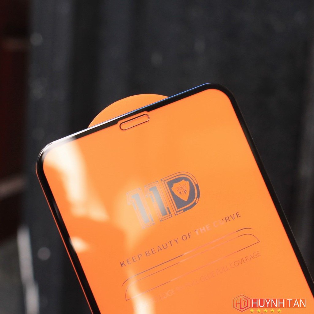 Kính cường lực 11D Iphone X , XS full màn full keo siêu mỏng vát 2,5D thế hệ mới