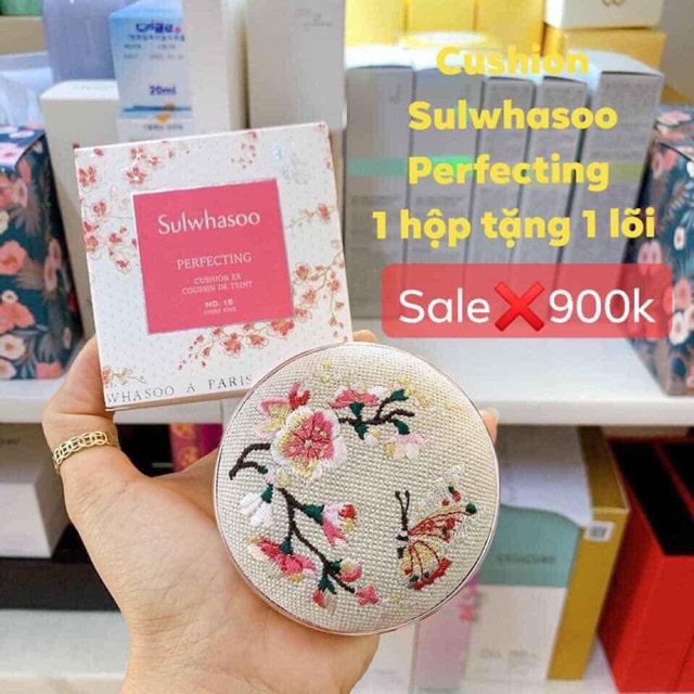 Phấn nước SULWHASOO LIMITED EDITION PERFECTING CUSHION SPF50+/PA+++ XẢ giá GỐC SỈ LẺ BẰNG NHAU SỈ