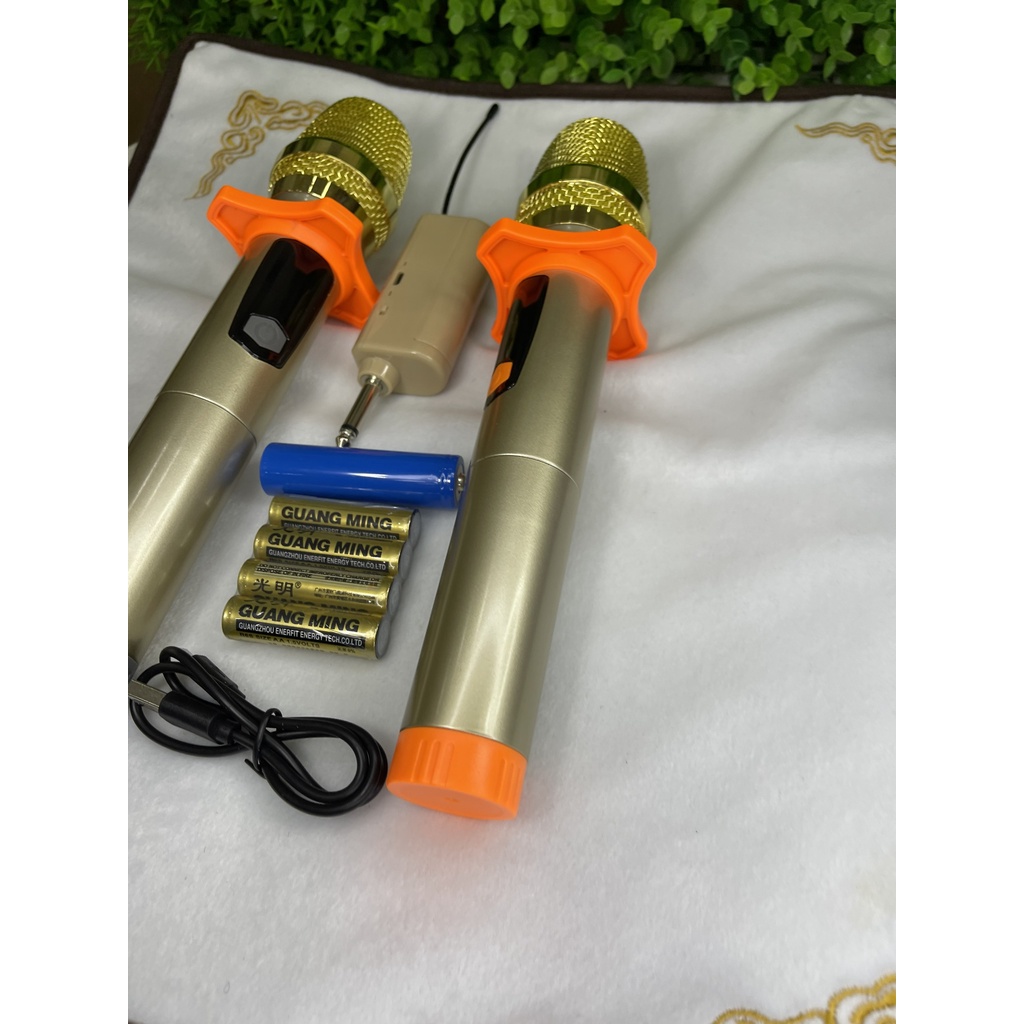 Bộ 2 Micro Karaoke Không Dây JOA UF-510 Kết Nối UHF Cho Loa Kéo, Âm Thanh Sống Động, Độ Bền Cao. Bảo Hành 12 Tháng