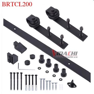 Bộ ray trượt cửa lùa - 2m (bộ)