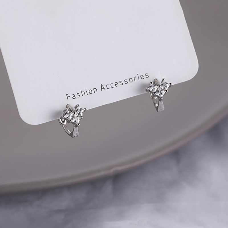 Khuyên Tai Tròn Bộ Khuyên Tai Tròn Bằng Bạc Không Gây Dị Ứng Cho Nữ