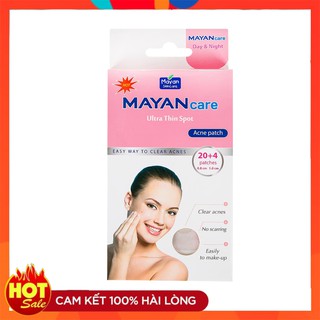 Miếng dán mụn Mayan Care Ultra This Spot Acne Patch- 1 gói 20 miếng (Hàng chính hãng)