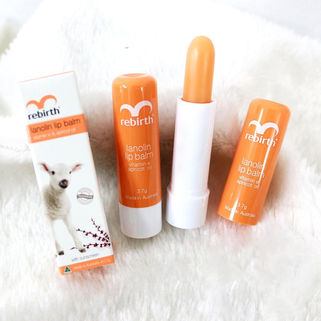 Son Dưỡng Rebirth Lanolin Lip Balm