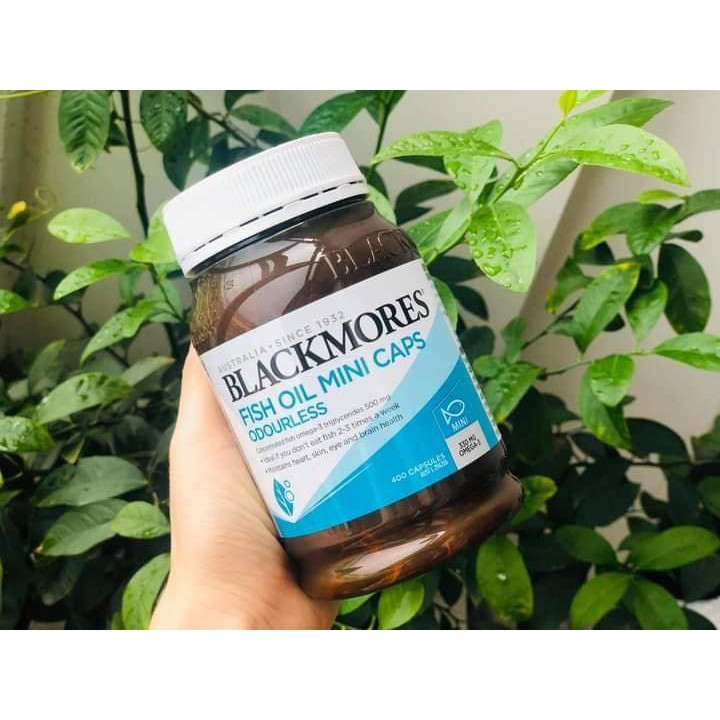 Dầu cá blackmores fish oil  odourless, double omega, original, mini cap - ảnh sản phẩm 4