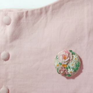Kẹp tóc , cột tóc, cài áo thêu tay