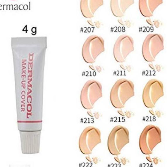 (Hàng Mới Về) Mẫu Thử Dermacol Chính Hãng 4gram Ar8